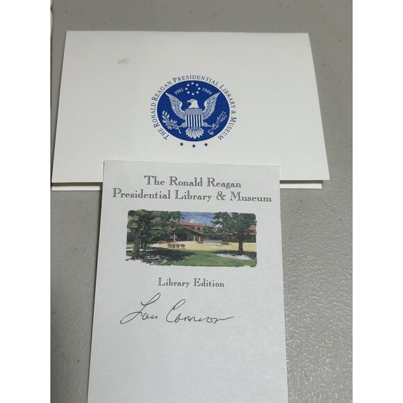 Ronald Reagan Presidential Portfolio - Author Lou Cannon Signed - Picture 2 of 8